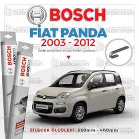 Bosch Aeroeco Fiat Panda 2004-2012 Uyumlu Muz Silecek Takımı