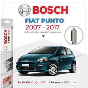 Bosch Aeroeco Fiat Punto 2007 2017 Ön Muz Silecek Takımı