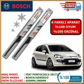 Bosch Aeroeco Fiat Punto 2012-2018 Ön Silecek Takımı