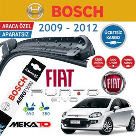 Bosch Aeroeco Fiat Punto Evo 2009-2014 Muz Silecek Takımı