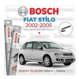 Bosch Aeroeco Fiat Stilo 2002-2005 Muz Silecek Takımı