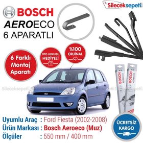 Bosch Aeroeco Ford Fiesta 2002-2008 Muz Silecek Takımı
