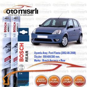 Bosch Aeroeco Ford Fiesta 2002-2008 Ön ve Takımı Arka Silecek