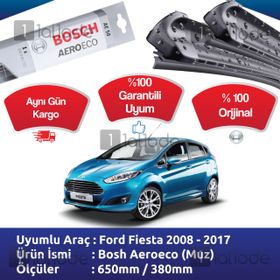 Bosch Aeroeco Ford Fiesta 2008-2017 Muz Silecek Takımı