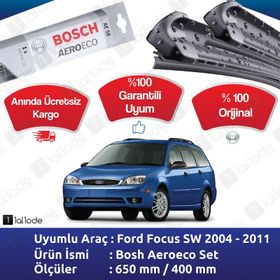 Bosch Aeroeco Ford Focus 2 Kasa Sw 2004-2011 Silecek Takımı