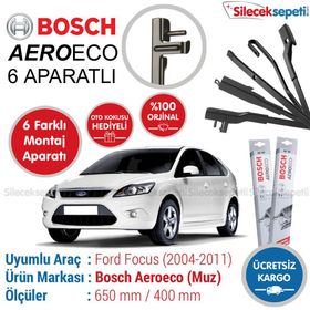 Bosch Aeroeco Ford Focus 2004-2011 Muz Silecek Takımı