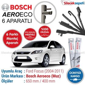 Bosch Aeroeco Ford Focus 2004-2011 Muz Silecek Takımı