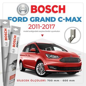 Bosch Aeroeco Ford Grand C-Max 2011-2017 Muz Silecek Takımı