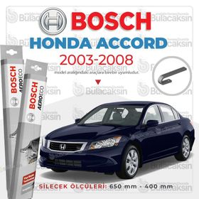 Bosch Aeroeco Honda Accord 2003-2008 Muz Silecek Takımı