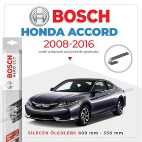 Bosch Aeroeco Honda Accord 2008-2016 Muz Silecek Takımı