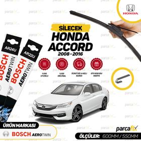Bosch Aeroeco Honda Accord 2008-2016 Muz Silecek Takımı