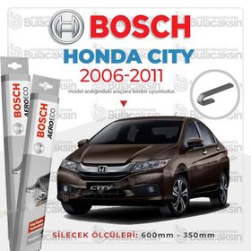 Bosch Aeroeco Honda City 2006-2011 Silecek Takımı