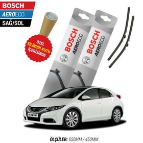 Bosch Aeroeco Honda Civic 2012-2015 Silecek Takımı