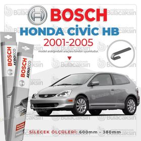 Bosch Aeroeco Honda Civic HB 2001-2005 Silecek Takımı