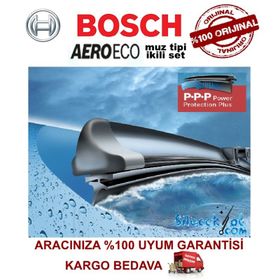 Bosch Aeroeco Honda Jazz 2002-2008 Muz Silecek Takımı