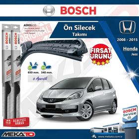 Bosch Aeroeco Honda Jazz 2008-2015 Ön Silecek Takımı