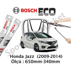 Bosch Aeroeco Honda Jazz 2009-2014 Ön Muz Silecek Takımı