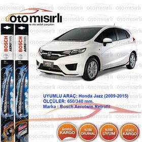 Bosch Aeroeco Honda Jazz 2009-2014 Ön Muz Silecek Takımı