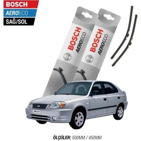 Bosch Aeroeco Hyundai Accent 2002 Model Muz Silecek Takımı