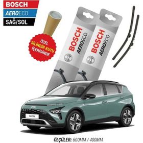 Bosch Aeroeco Hyundai Bayon 2021-2024 Uyumlu Muz Silecek Takımı