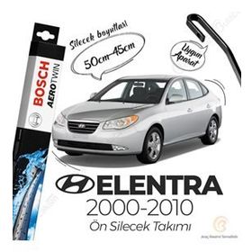 Bosch Aeroeco Hyundai Elantra 2000-2010 Ön Muz Silecek Takımı