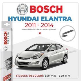 Bosch Aeroeco Hyundai Elantra 2011-2014 Muz Muz Silecek Takımı