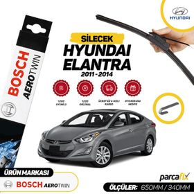 Bosch Aeroeco Hyundai Elantra 2011-2014 Muz Muz Silecek Takımı