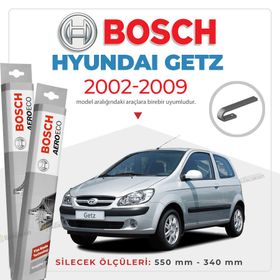 Bosch Aeroeco Hyundai Getz 2002 2009 Muz Silecek Takımı