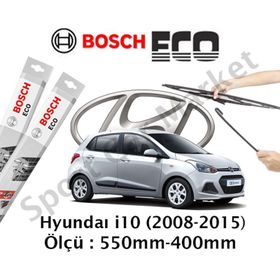 Bosch Aeroeco Hyundai i10 2008-2015 Muz Muz Silecek Takımı