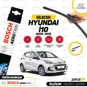 Bosch Aeroeco Hyundai i10 2008-2015 Muz Muz Silecek Takımı