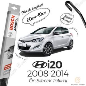 Bosch Aeroeco Hyundai I20 2008-2014 Siyah Muz Silecek Takımı