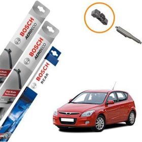 Bosch Aeroeco Hyundai i30 2007-2010 Ön ve Arka Silecek Takımı