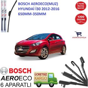 Bosch Aeroeco Hyundai i30 2012-2016 Muz Silecek Takımı