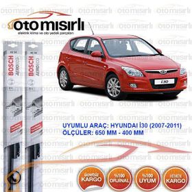 Bosch Aeroeco Hyundai i30 HB 2007-2011 Muz Silecek Takımı