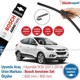 Bosch Aeroeco Hyundai ix35-2011-2014 Muz Silecek Takımı