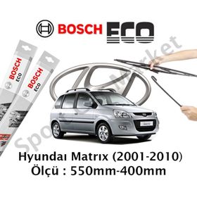 Bosch Aeroeco Hyundai Matrix 2001-2010 Muz Muz Silecek Takımı
