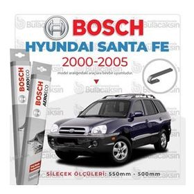 Bosch Aeroeco Hyundai Santa Fe 2000-2005 Muz Muz Silecek Takımı