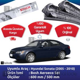 Bosch Aeroeco Hyundai Sonata 2005-2010 Muz Silecek Takımı