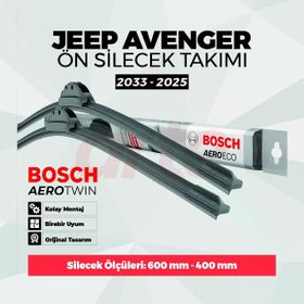 Bosch Aeroeco Jeep Avenger 2033-2025 Ön Silecek Takımı