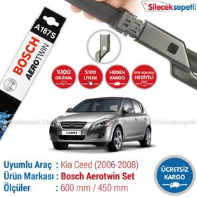 Bosch Aeroeco Kia Ceed 2006-2008 Ön Muz Silecek Takımı