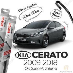 Bosch Aeroeco Kia Cerato 2009-2018 Muz Silecek Takımı