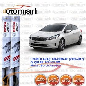 Bosch Aeroeco Kia Cerato 2010-2018 Silecek Takımı