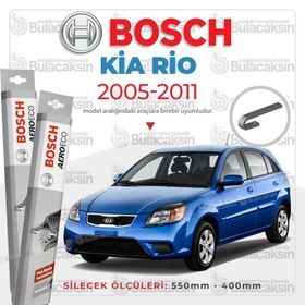 Bosch Aeroeco Kia Rio 2005-2011 Muz Silecek Takımı