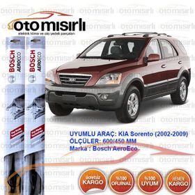 Bosch Aeroeco Kia Sorento 2002-2009 Silecek Takımı
