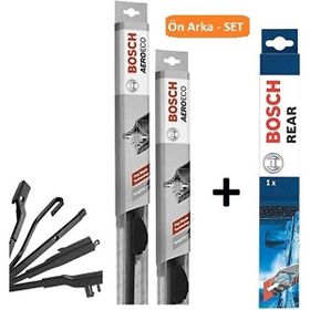Bosch Aeroeco Land Rover Range Rover 2013-2016 Ön Arka Silecek Muz Tipi Takım