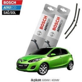 Bosch Aeroeco Mazda 2 2010 Model Muz Silecek Takımı
