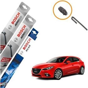 Bosch Aeroeco Mazda 3 Hatchback 2014-2016 Ön Arka Silecek