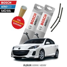 Bosch Aeroeco Mazda 3 HB 2009-2013 Muz Silecek Takımı