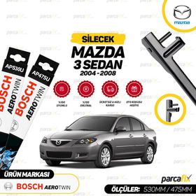 Bosch Aeroeco Mazda 3 Sedan 2004-2008 Muz Silecek Takımı
