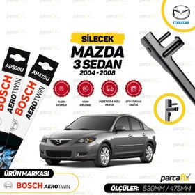 Bosch Aeroeco Mazda 3 Sedan 2004-2008 Muz Silecek Takımı